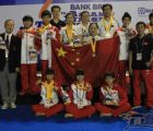 2013年亞洲青少年錦標(biāo)賽品勢(shì)比賽中國獲得兩金一銀三銅