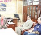埃及跆拳道官員訪問(wèn)國(guó)技院